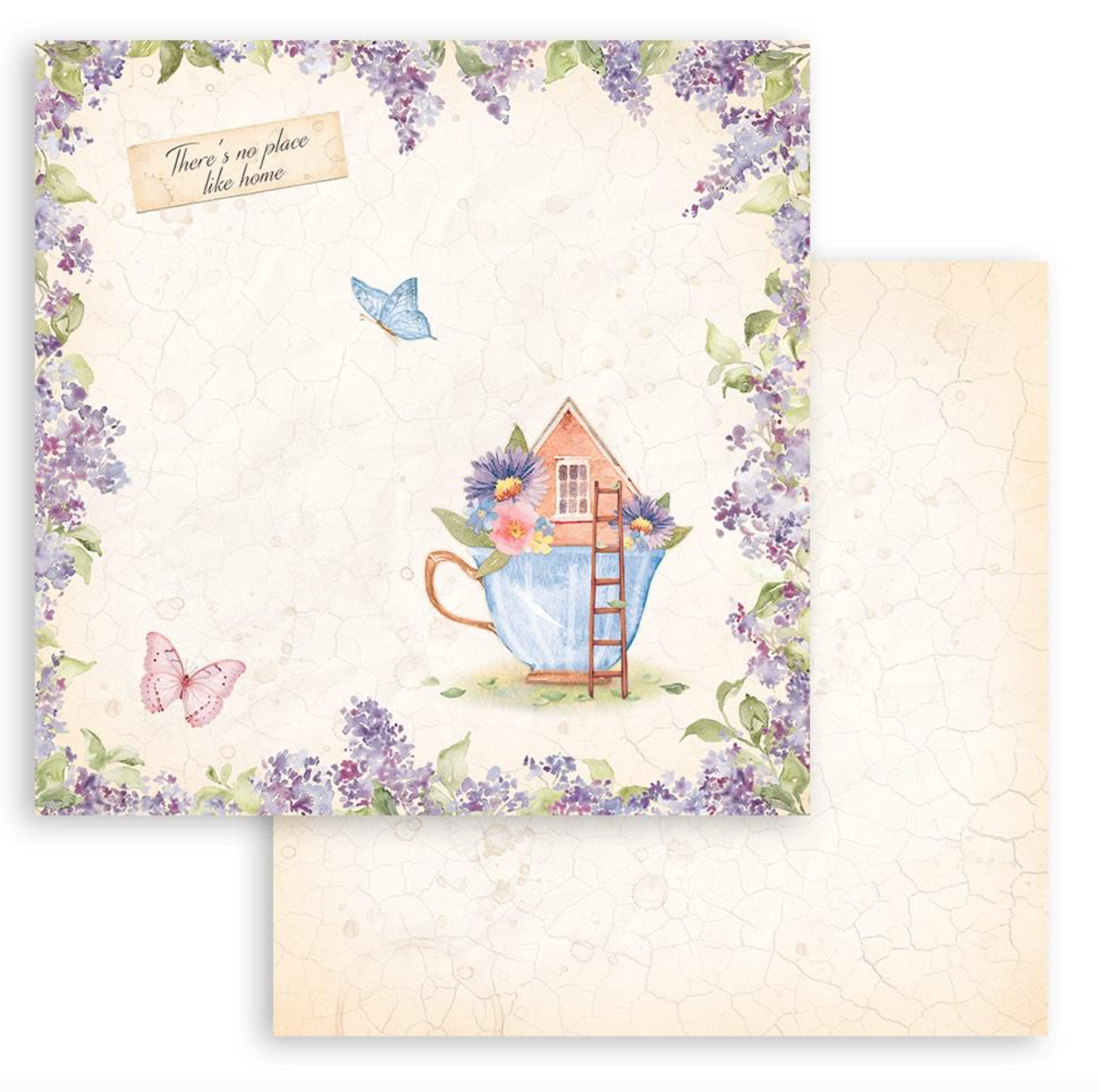 12x12 - Create Happiness Welcome Home - Double Sided Paper Pad - Stamperia