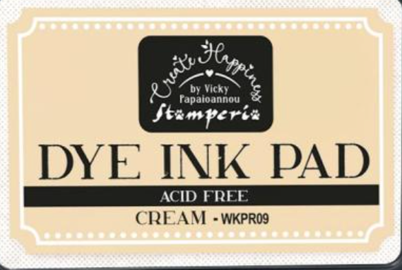 Create Happiness - Cream - Dye Ink Pad - Stamperia