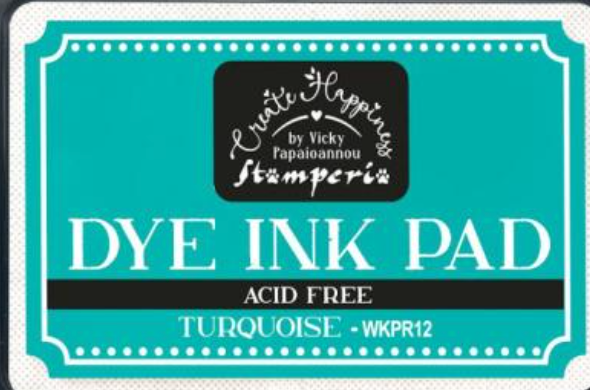Create Happiness - Turquoise - Dye Ink Pad - Stamperia