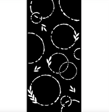 Garlands - Stencil - 4x9 - Create Happiness Welcome Home - Stamperia