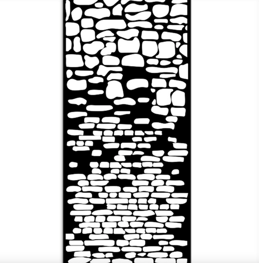 Bricks - Stencil - 4x9 - Create Happiness Welcome Home - Stamperia
