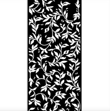 Leaf - Stencil - 4x9 - Create Happiness Welcome Home - Stamperia