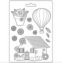 House - Soft Maxi Mould A5 - Create Happiness Welcome Home - Stamperia