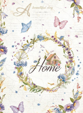 A4 Rice Paper - Garland - Create Happiness Welcome Home - Stamperia