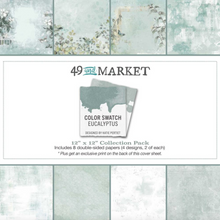 Color Swatch - Eucalyptus - Collection Paper Pack 12 x 12 Inch - 49 And Market