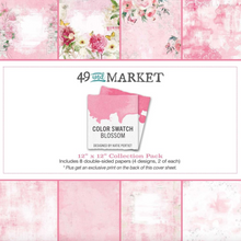 Color Swatch - Blossom - Collection Paper Pack 12 x 12 Inch - 49 And Market