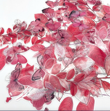 Acetate Leaves - Ephemera - Color Swatch Blossom - 49 And Market
