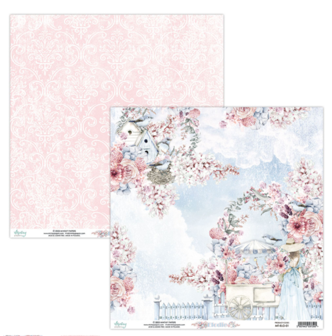 Elodie - 6 x 6 Paper Set - Mintay Papers