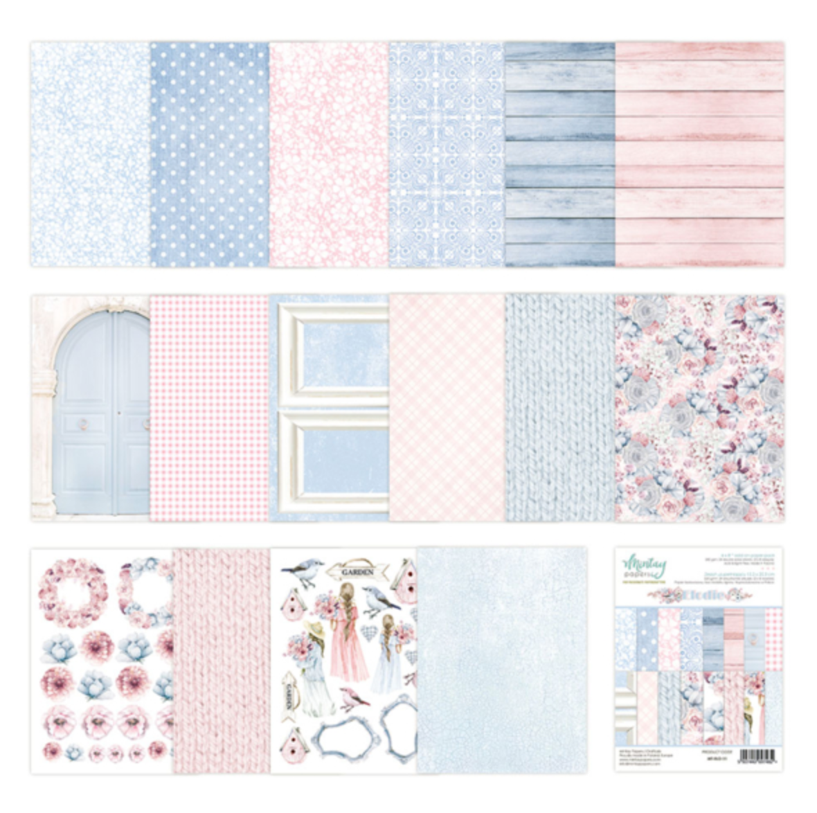 Elodie - 6 x 8 Paper Set - Mintay Papers
