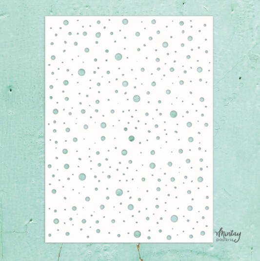 Stencil - Dots - Mintay Kreativa - Mintay Papers