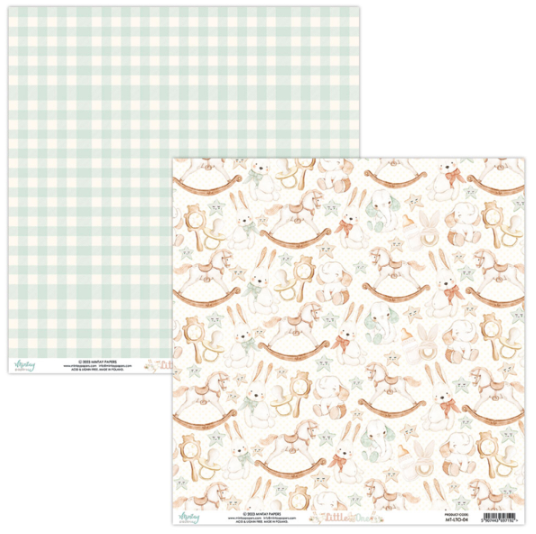 Little One - 12 x 12 Paper Set - Mintay Papers