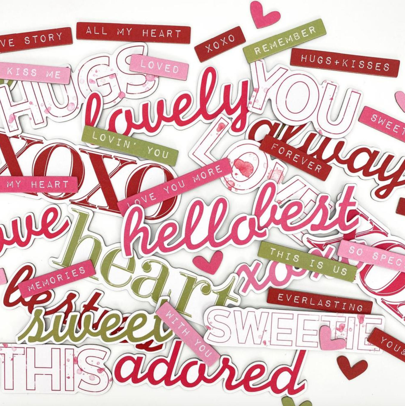Chipboard Word Set - ART Options Rouge - 49 and Market