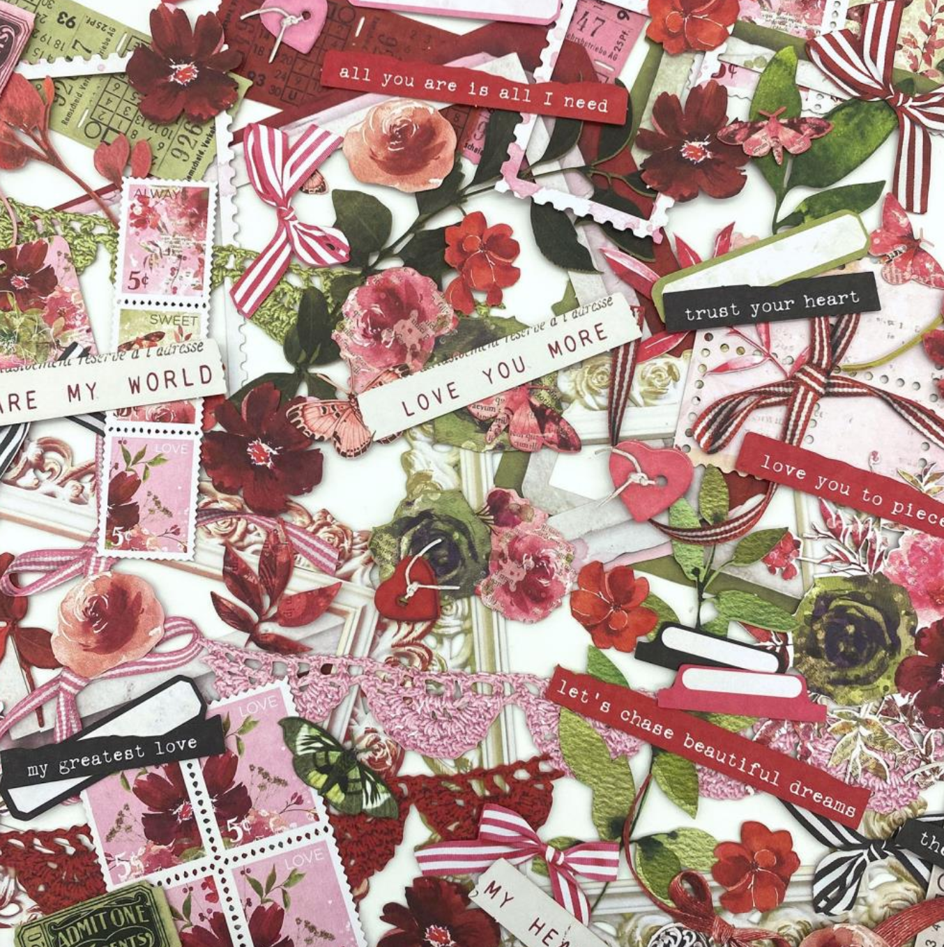 Laser Cut Outs - Elements - ART Options Rouge - 49 and Market