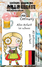 AALL and Create - Germany - A7 - Designer Janet Klein - Clear Stamp Set - #880