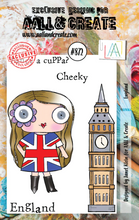 AALL and Create - England - A7 - Designer Janet Klein - Clear Stamp Set - #872