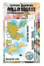 AALL and Create - Destinations Unknown - A6 - Janet Klein - Clear Stamp Set - #881