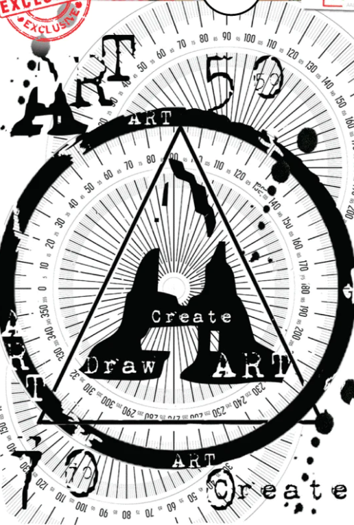 AALL and Create - Art 360 - A7 - Designer Tracy Evans - Clear Stamp Set - #902