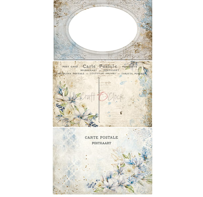 Set Of Basic Papers - VINTAGE SKY - Craft O Clock