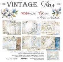 12 x 12 Inch - VINTAGE SKY - Craft O Clock