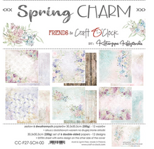 12 x 12 Inch - SPRING CHARM - Craft O Clock