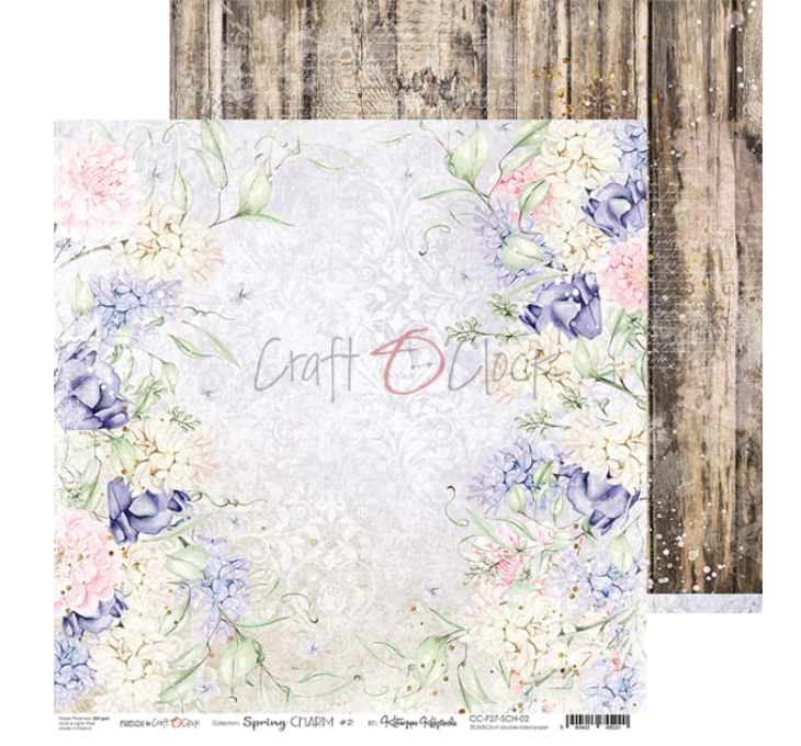 12 x 12 Inch - SPRING CHARM - Craft O Clock