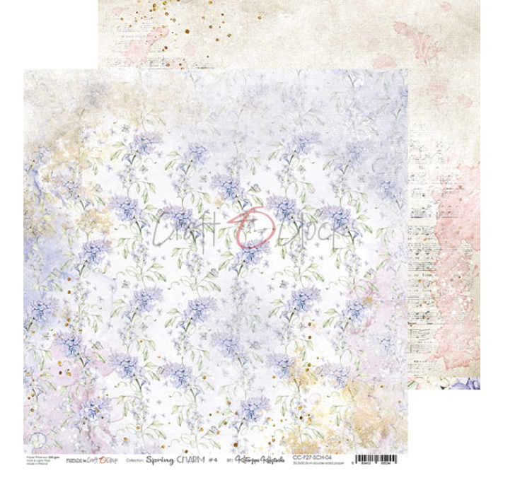 12 x 12 Inch - SPRING CHARM - Craft O Clock