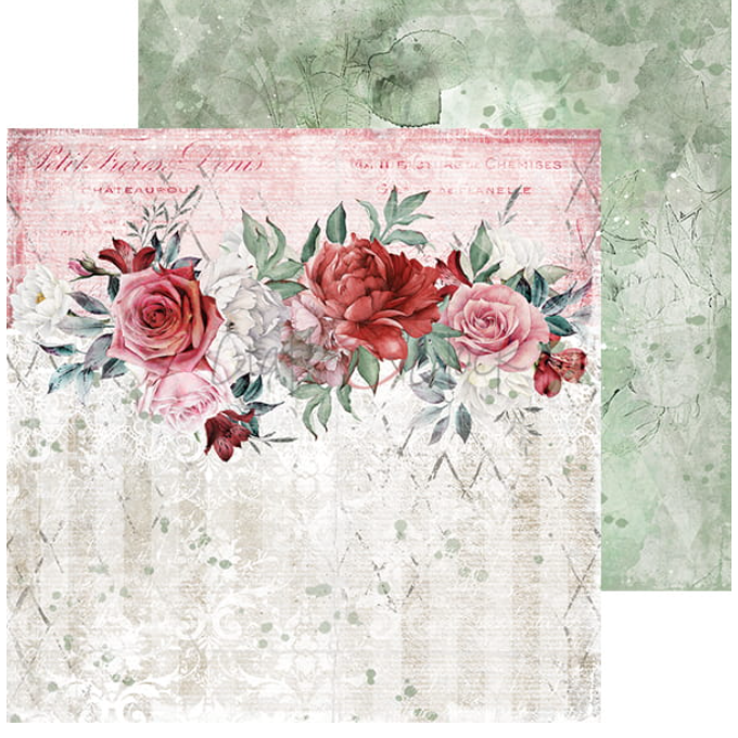 12 x 12 Inch - VINTAGE LOVE - Craft O Clock