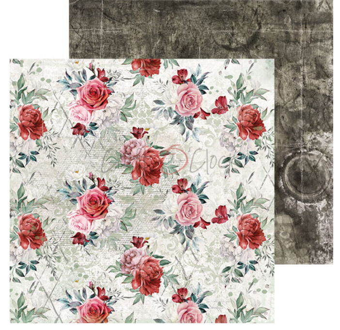 12 x 12 Inch - VINTAGE LOVE - Craft O Clock