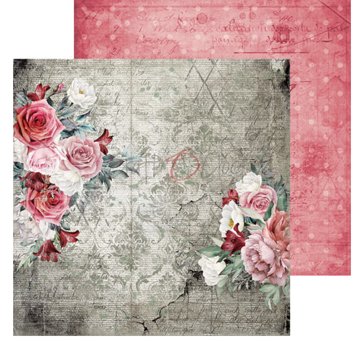 8 x 8 Inch - VINTAGE LOVE - Craft O Clock