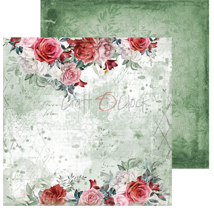 8 x 8 Inch - VINTAGE LOVE - Craft O Clock