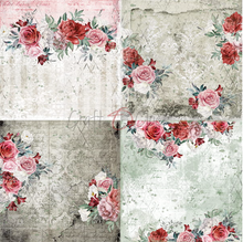 12 x 12 Inch - VINTAGE LOVE - Craft O Clock