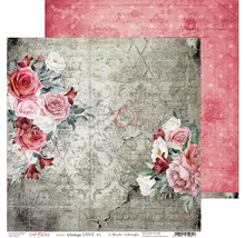 12 x 12 Inch - VINTAGE LOVE - Craft O Clock