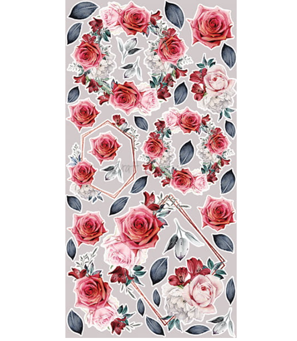 Extras Set - VINTAGE LOVE - Flowers - Craft O Clock