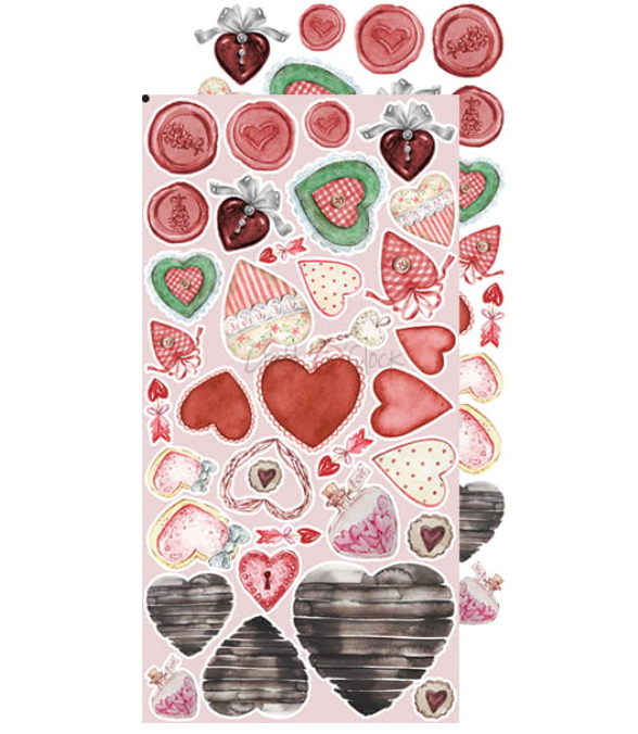 Extras Set - VINTAGE LOVE - Vintage - Craft O Clock