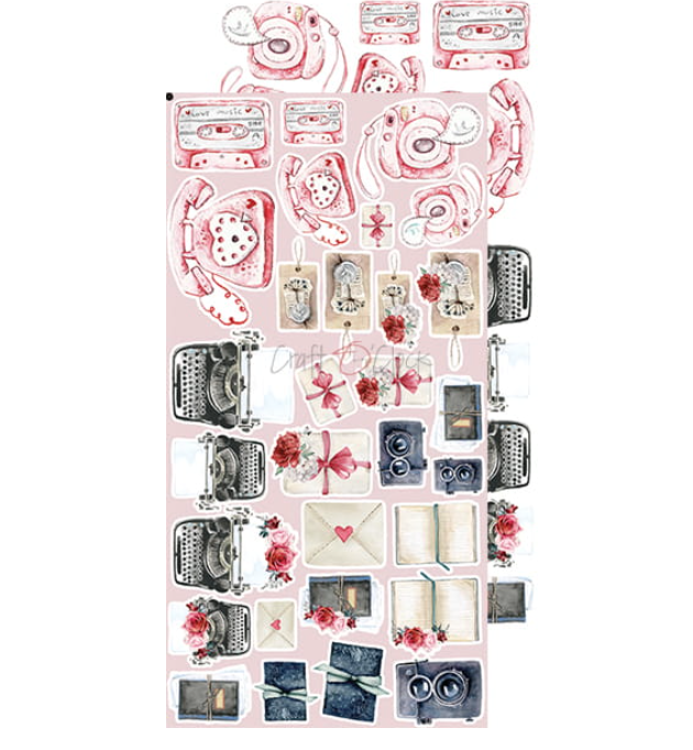 Extras Set - VINTAGE LOVE - Vintage - Craft O Clock