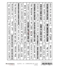 6x8 - Quotes - Wedding - Cardboard - Craft O Clock