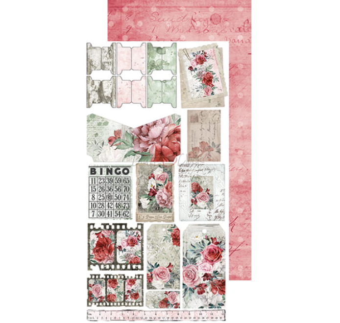 Extra Set - Album/Junk Journal - VINTAGE LOVE - Craft O Clock