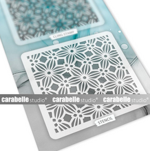 Art Stamp and Stencil Set - Star Flower Pattern - Birgit Koopsen - Carabelle Studio