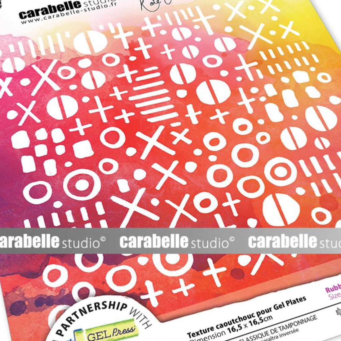 Art Printing Square - Mix and Match Marks by Kate Crane - Carabelle Studio