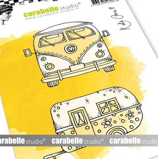 Cling Stamp A6 - Van Life by Kate Crane - Carabelle Studio