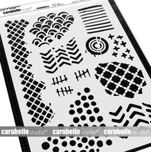 Stencil A4 - Textures No 1 - 10 Small Patterns by Alexi