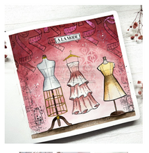 Le Buste - Rubber Stamp - Chou and Flowers