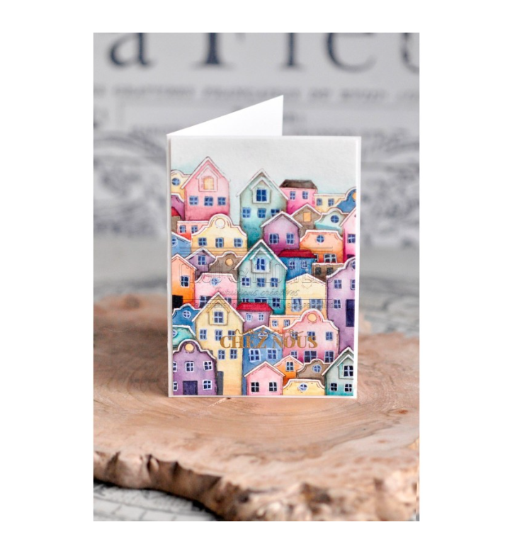 Our Home / Notre Chez Nous - Clear Stamp Set - Chou and Flowers