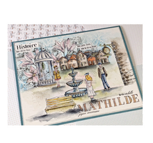 Our Home / Notre Chez Nous - Clear Stamp Set - Chou and Flowers