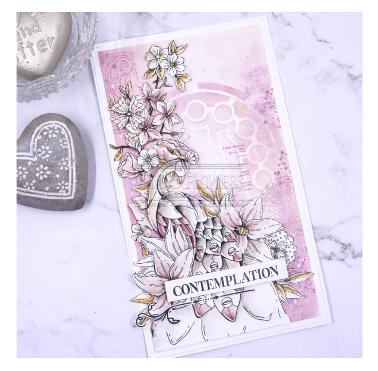 Victoria Flowers - Clear Stamp - Chou and Flowers