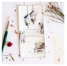 Lantern / La Lanterne -  Clear Stamp Set - Chou and Flowers