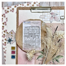 Patterns Background / Fond Patron -  Clear Stamp - Chou and Flowers