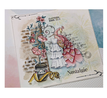 Butterfly / Papillon - Stencil - Chou and Flowers