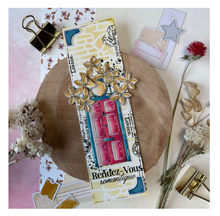 Brick Wall / Mur De Briques - Stencil - Chou and Flowers