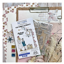 Train Station / La Gare - Stamp Set - Chou and Flowers